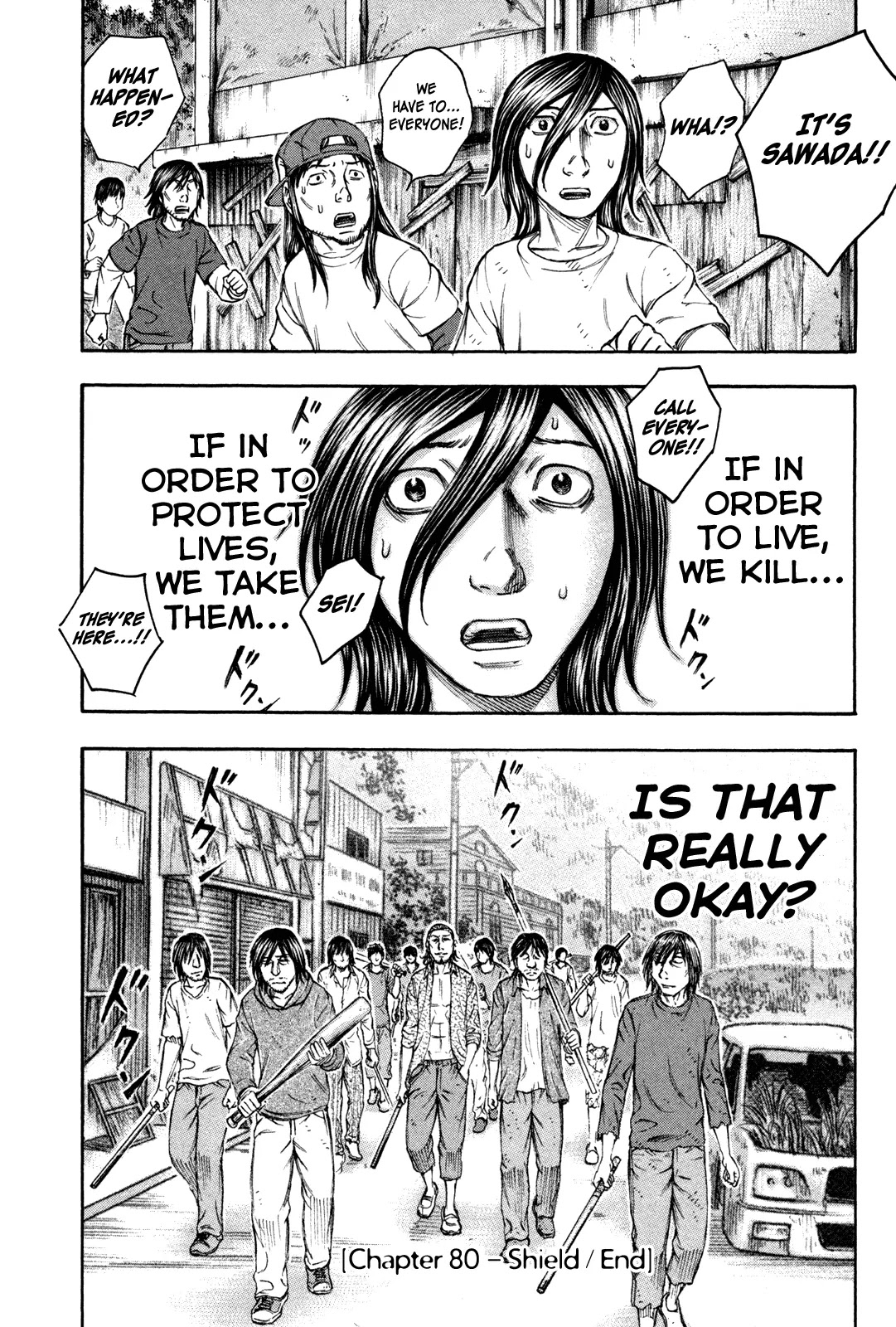 Suicide Island Chapter 80 page 20 - Chapter 80: Shield