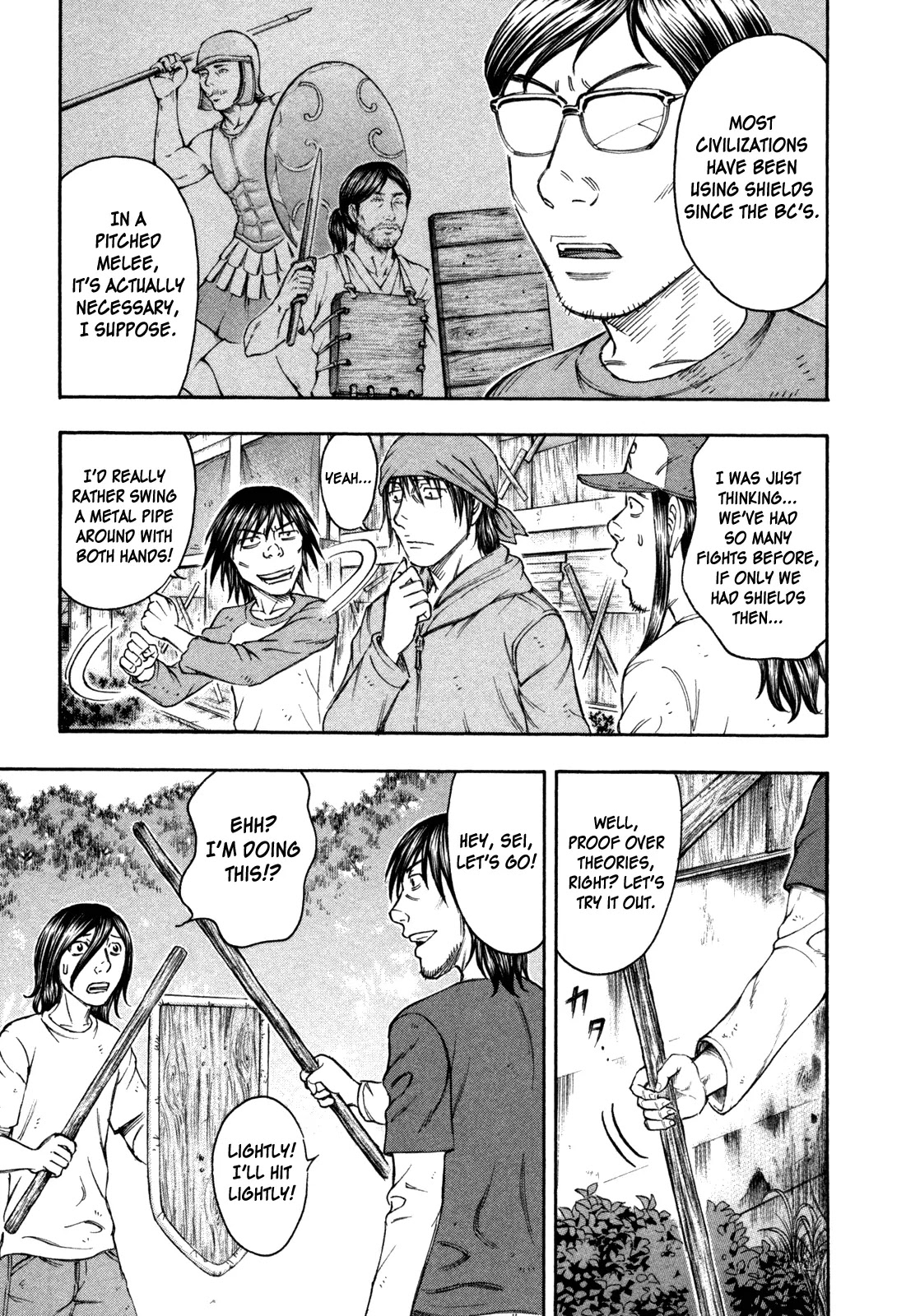 Suicide Island Chapter 80 page 3 - Chapter 80: Shield
