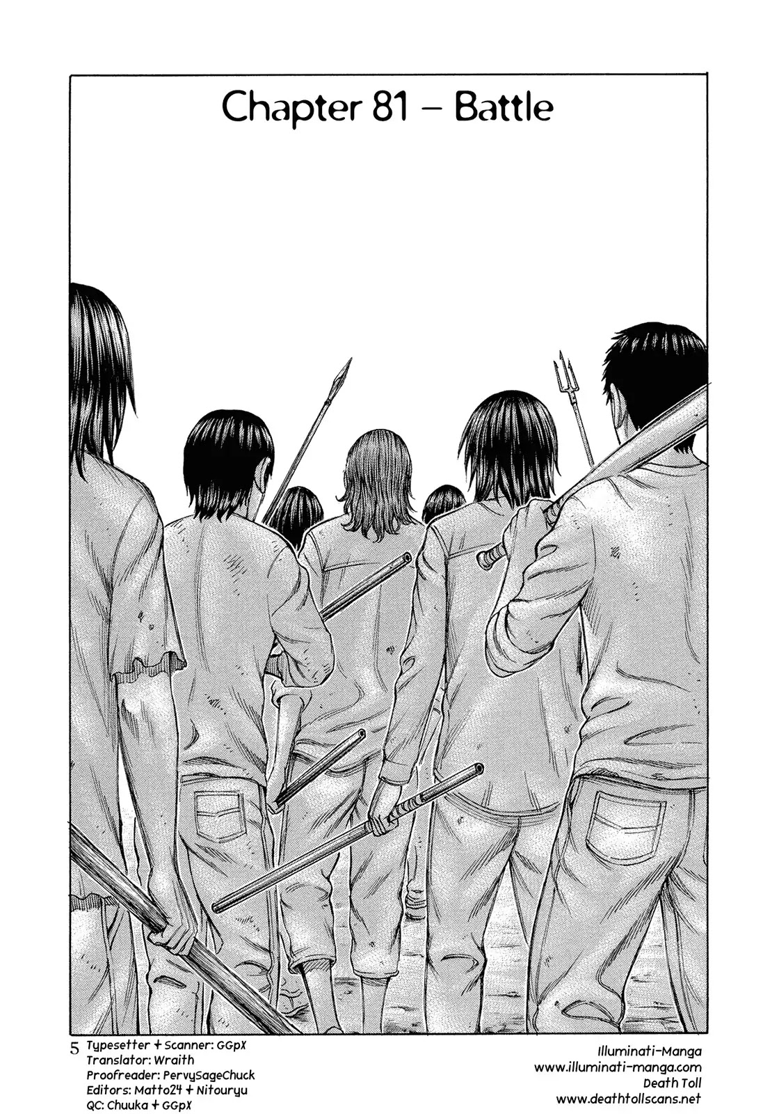 Suicide Island Chapter 81 page 7 - Chapter 81 : Battle