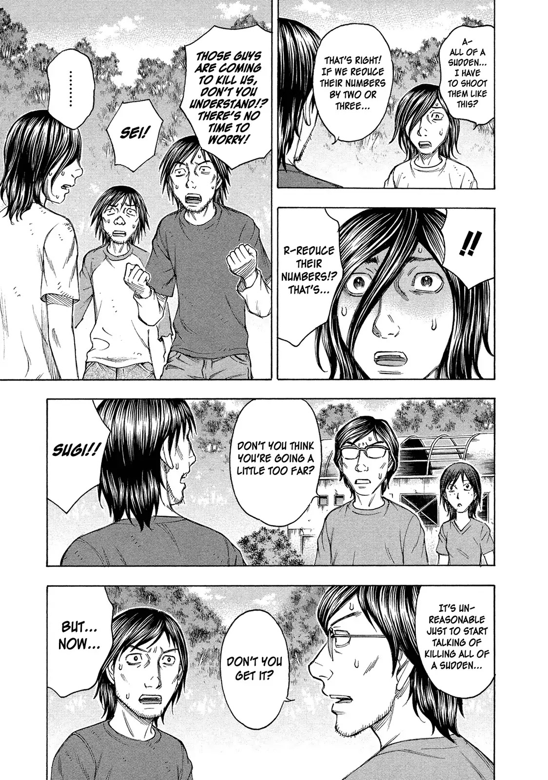 Suicide Island Chapter 81 page 9 - Chapter 81 : Battle