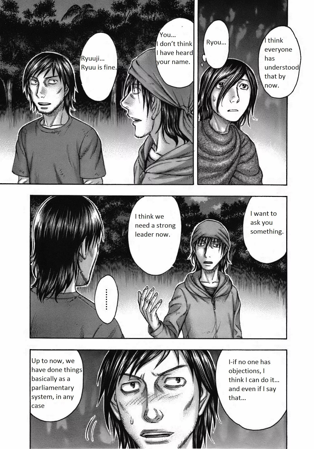 Suicide Island Chapter 82 page 13 - Chapter 82: Ryou and Ryuu