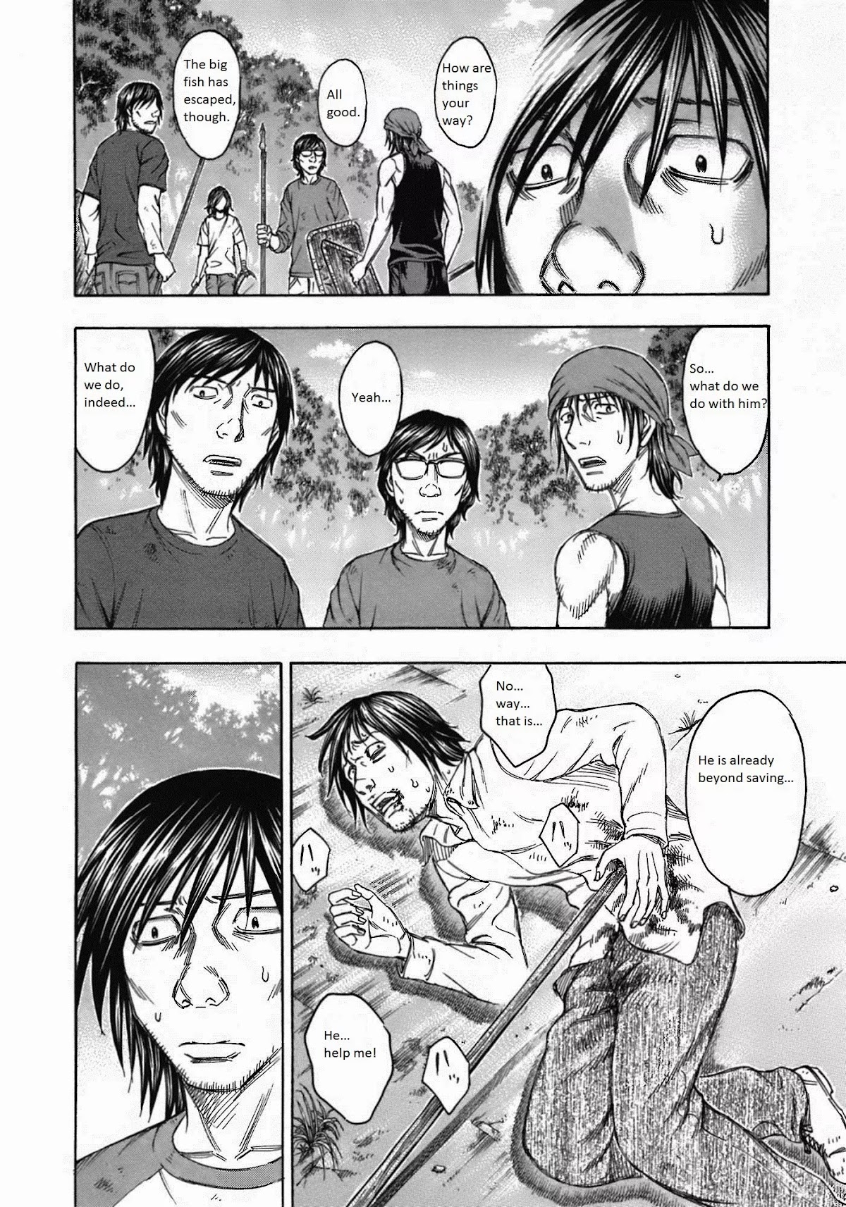 Suicide Island Chapter 82 page 4 - Chapter 82: Ryou and Ryuu