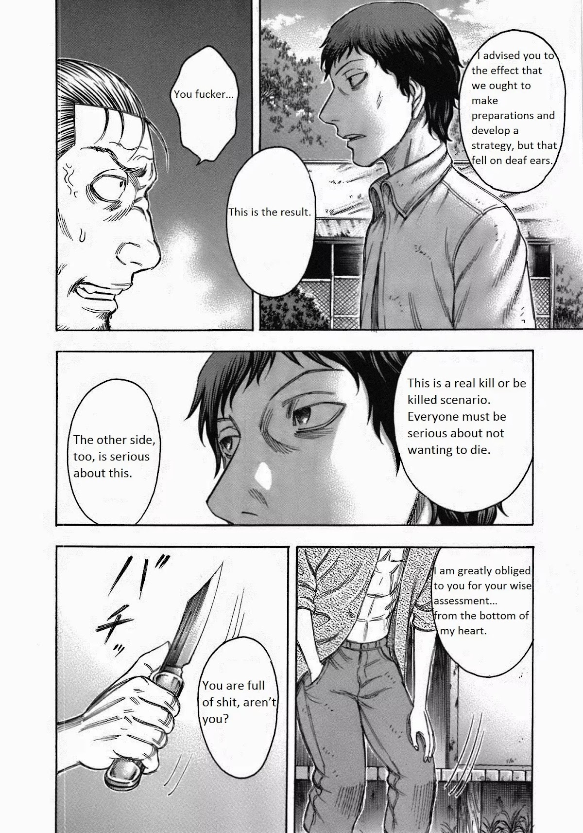 Suicide Island Chapter 83 page 4 - Chapter 83: New Attack