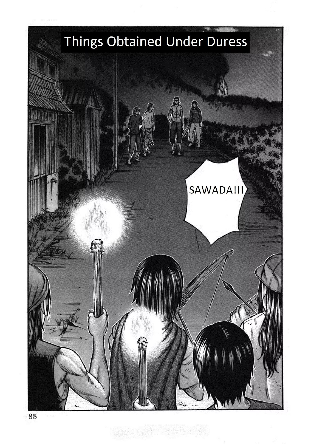 Suicide Island Chapter 85 page 1 - Chapter 85: Things Obtained Under Duress