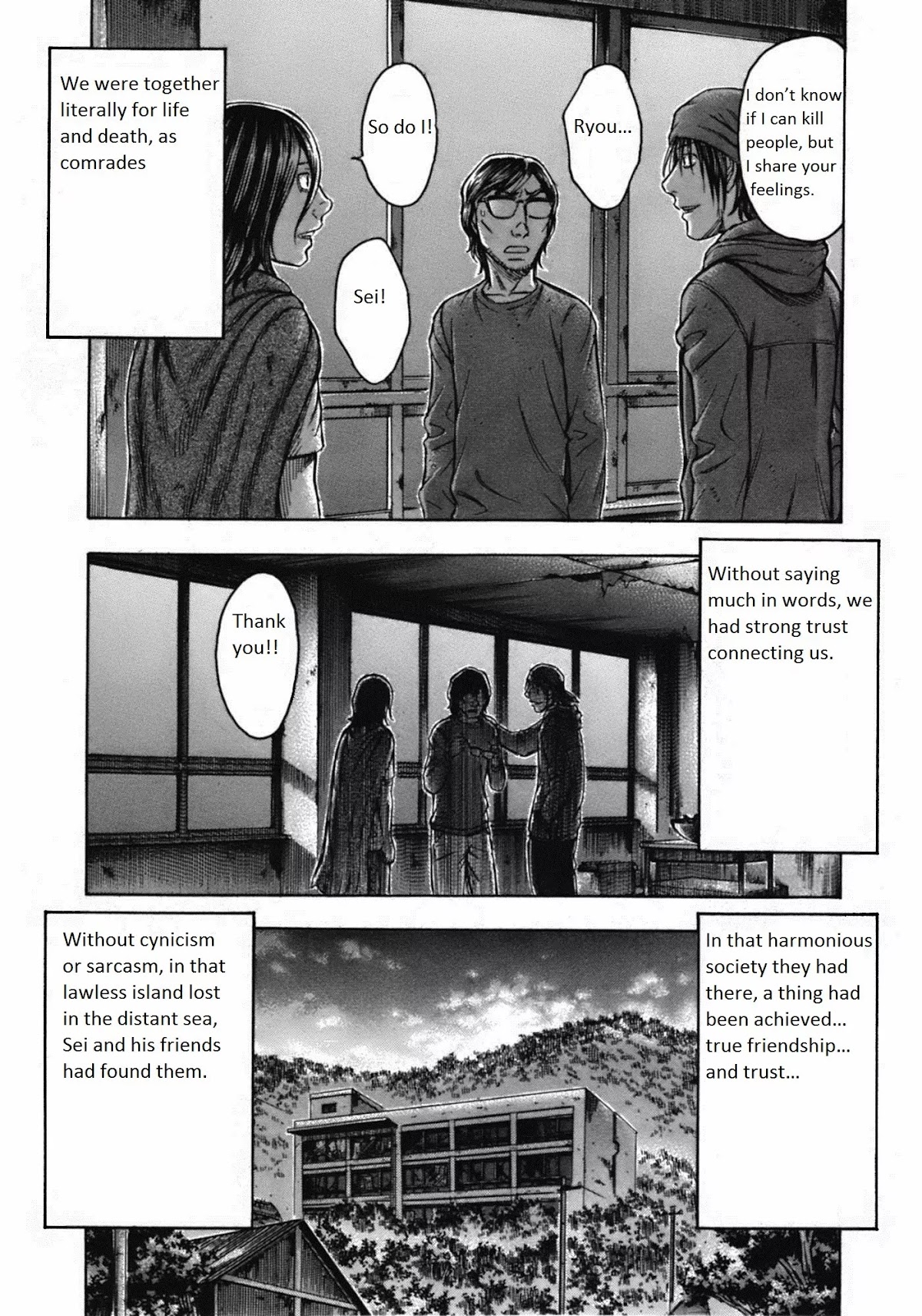 Suicide Island Chapter 85 page 15 - Chapter 85: Things Obtained Under Duress