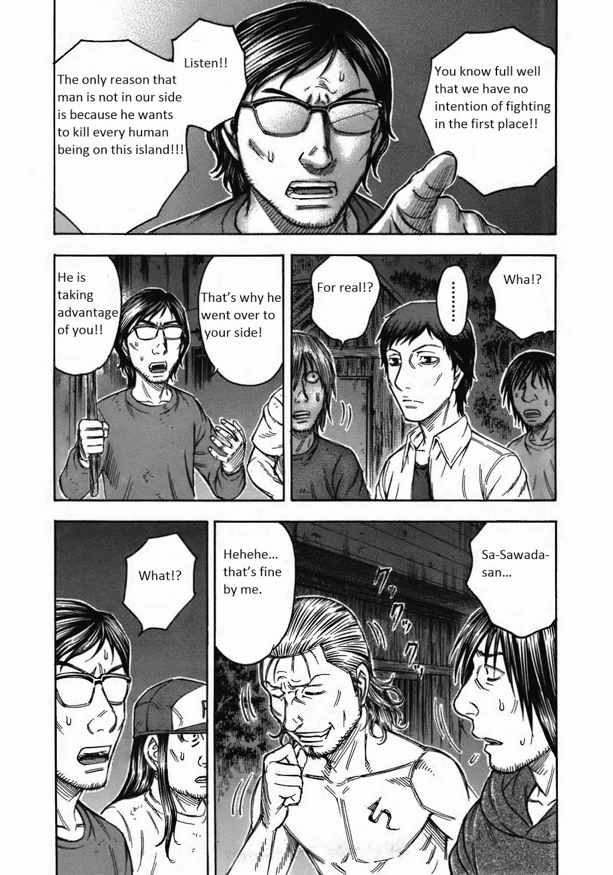 Suicide Island Chapter 85 page 5 - Chapter 85: Things Obtained Under Duress