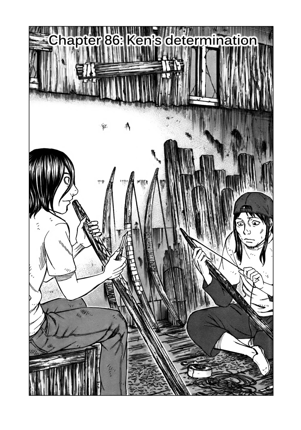 Suicide Island Chapter 86 page 1 - Chapter 86: Ken's Determination