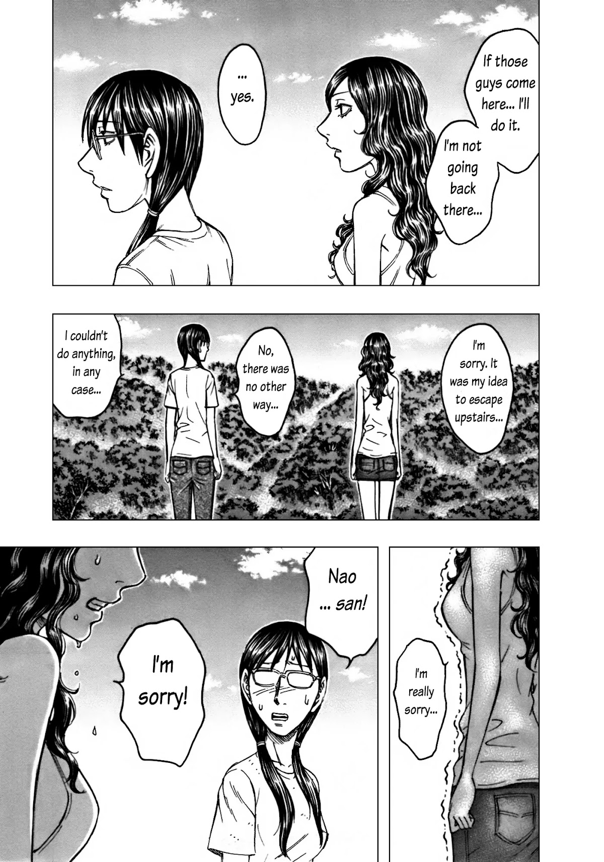 Suicide Island Chapter 89 page 15 - Chapter 89: Nao and Reiko