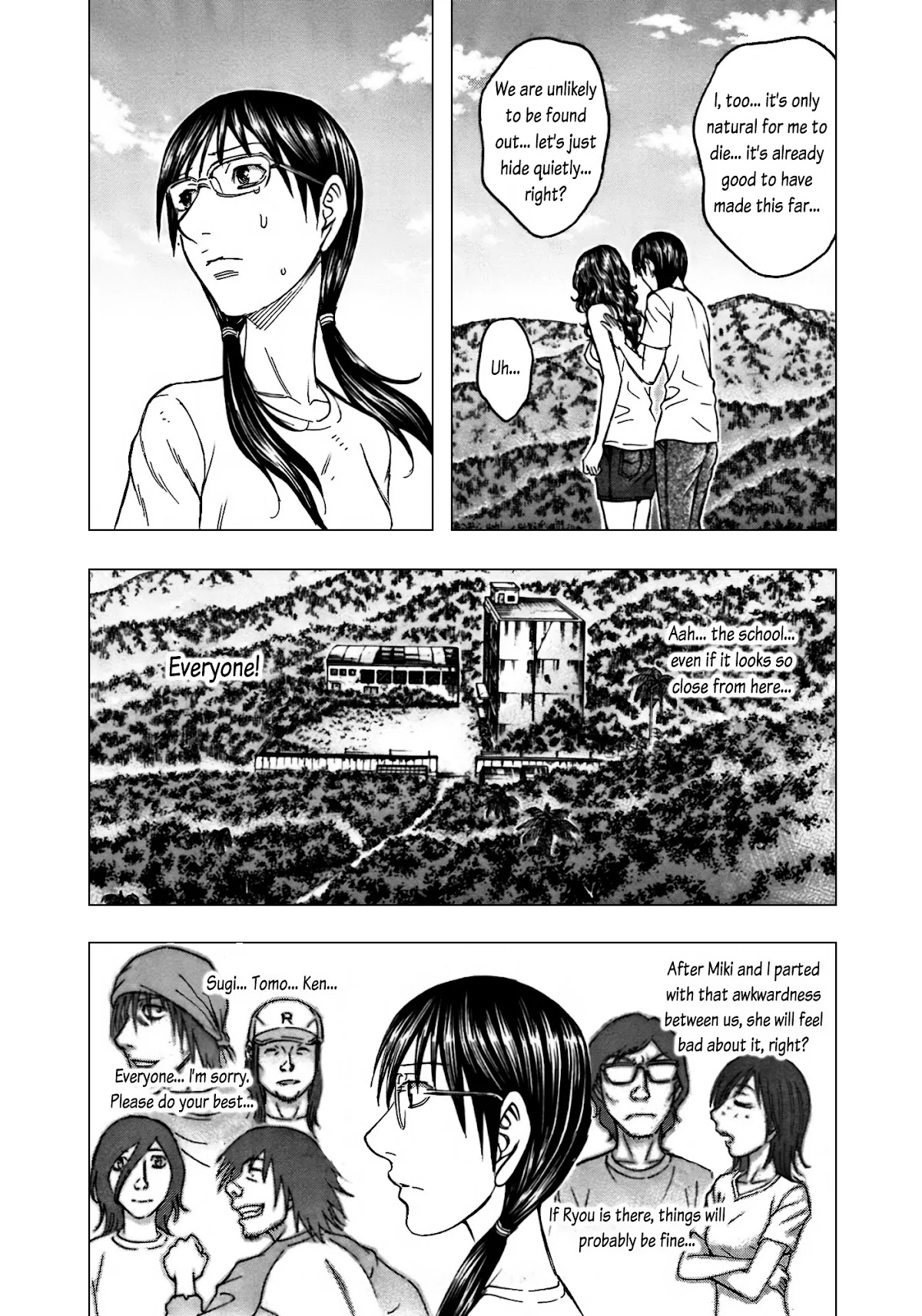 Suicide Island Chapter 89 page 17 - Chapter 89: Nao and Reiko