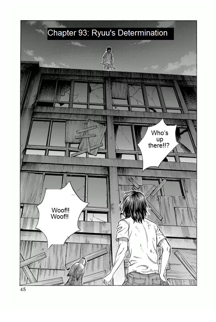 Suicide Island Chapter 93 page 1 - Chapter 93: Ryuu's Determination