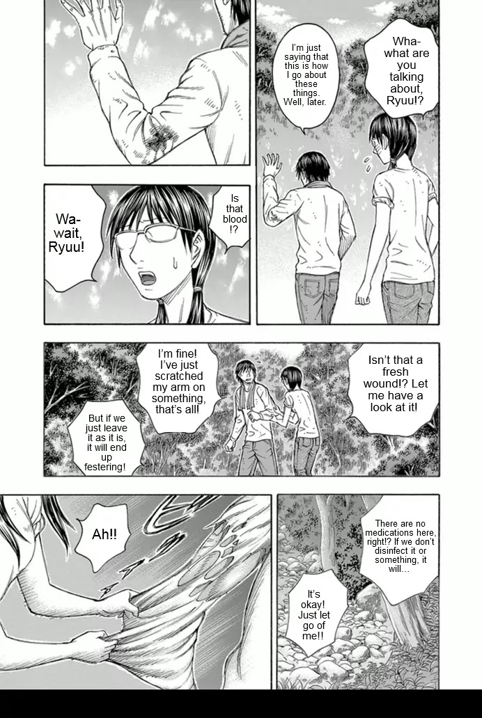 Suicide Island Chapter 93 page 17 - Chapter 93: Ryuu's Determination