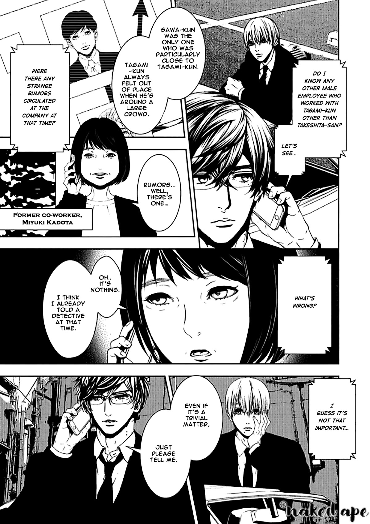 Suicide Line Chapter 10 page 5 - Chapter 10: EPISODE 10: THE CLUE HE HOLDS