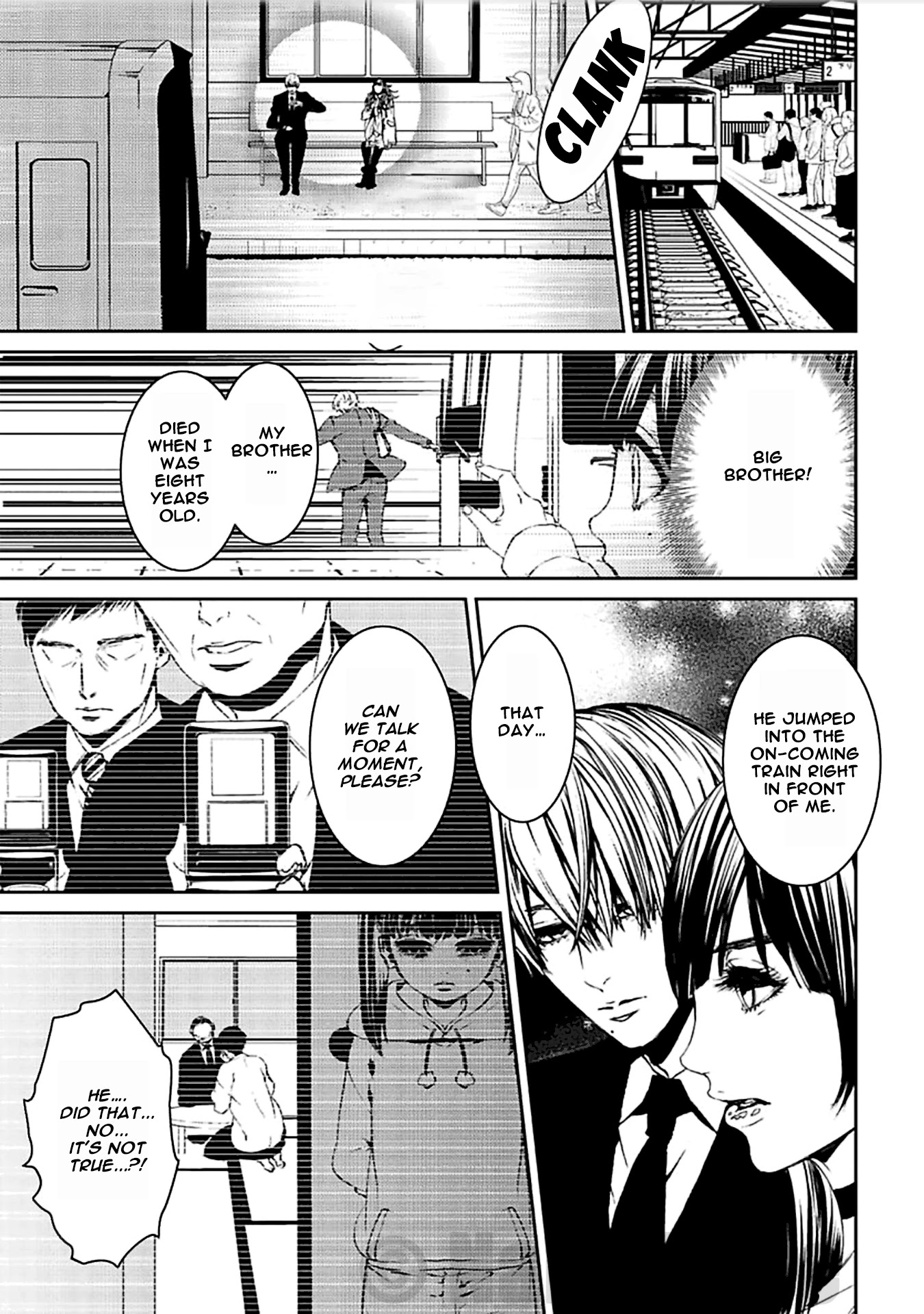 Suicide Line Chapter 14 page 15 - Chapter 14: Overlapping thought