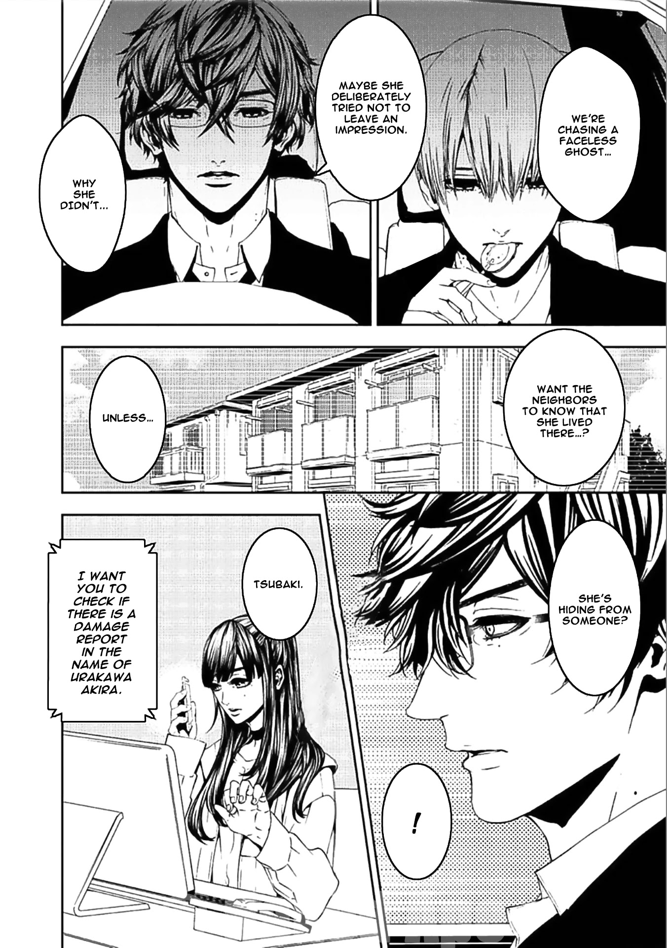 Suicide Line Chapter 16 page 14 - Chapter 16: Episode 16: Restlessness