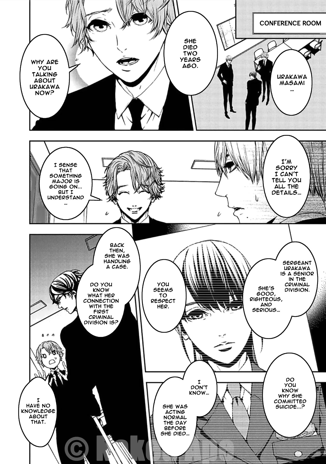 Suicide Line Chapter 16 page 8 - Chapter 16: Episode 16: Restlessness