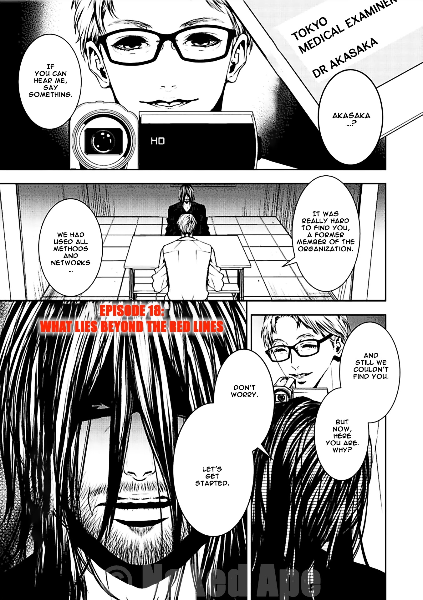 Suicide Line Chapter 18 page 1 - Chapter 18: Episode 18: What lies beyond the red lines [END]