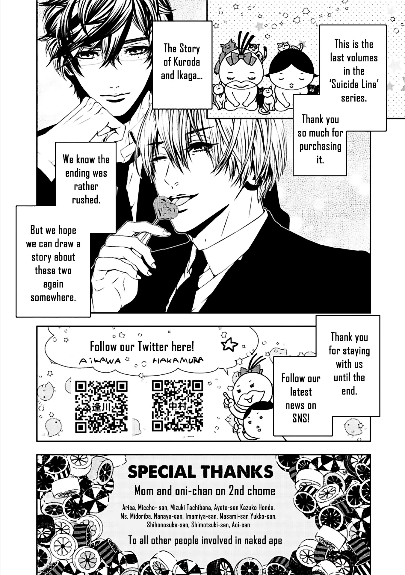 Suicide Line Chapter 18 page 35 - Chapter 18: Episode 18: What lies beyond the red lines [END]