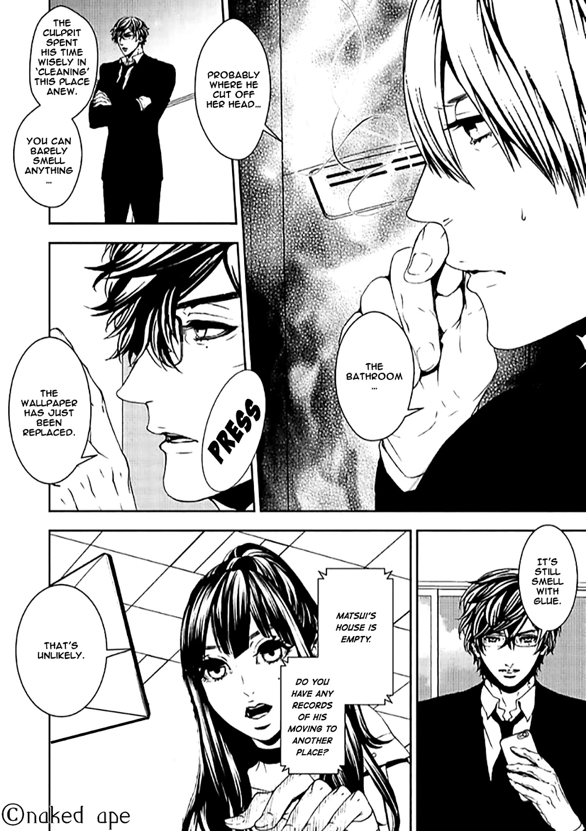 Suicide Line Chapter 6 page 14 - Chapter 6: THE HEADLESS BODY