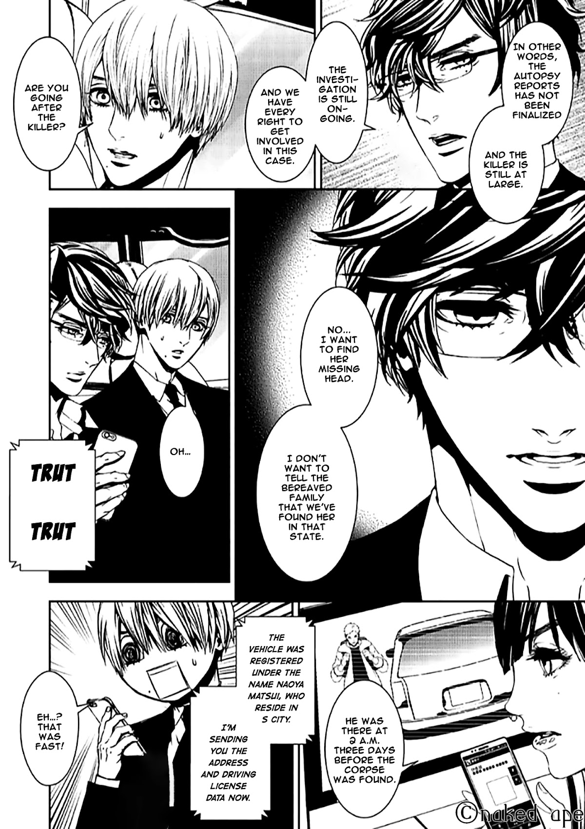 Suicide Line Chapter 6 page 8 - Chapter 6: THE HEADLESS BODY