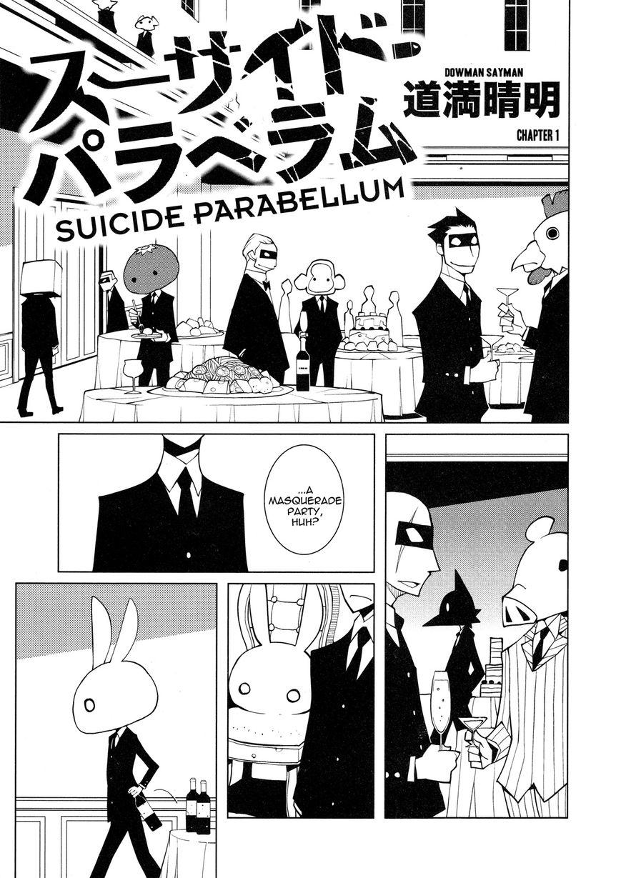 Suicide Parabellum Chapter 1 page 3 - Chapter 1