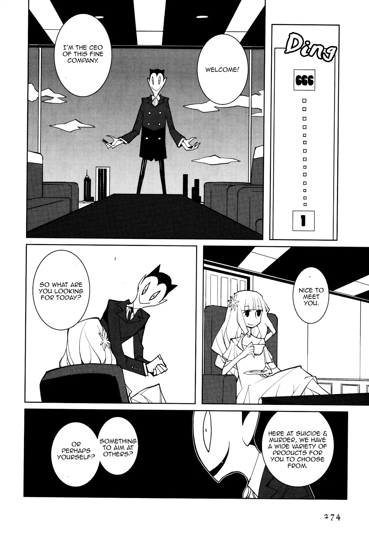 Suicide Parabellum Chapter 5 page 4 - Chapter 5