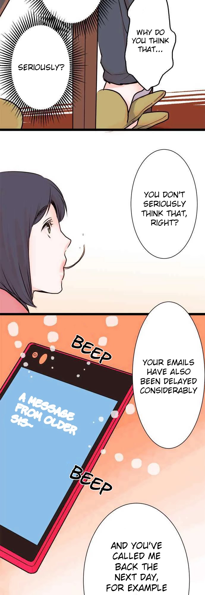 Suimitsutou Ha  Shoujo Ni Kajirareru Chapter 13 page 10 - Chapter 13: Do You Have A Boyfriend?