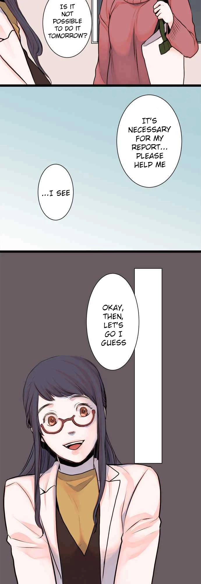 Suimitsutou Ha  Shoujo Ni Kajirareru Chapter 15 page 10 - Chapter 15: Trapped in the University at Night?