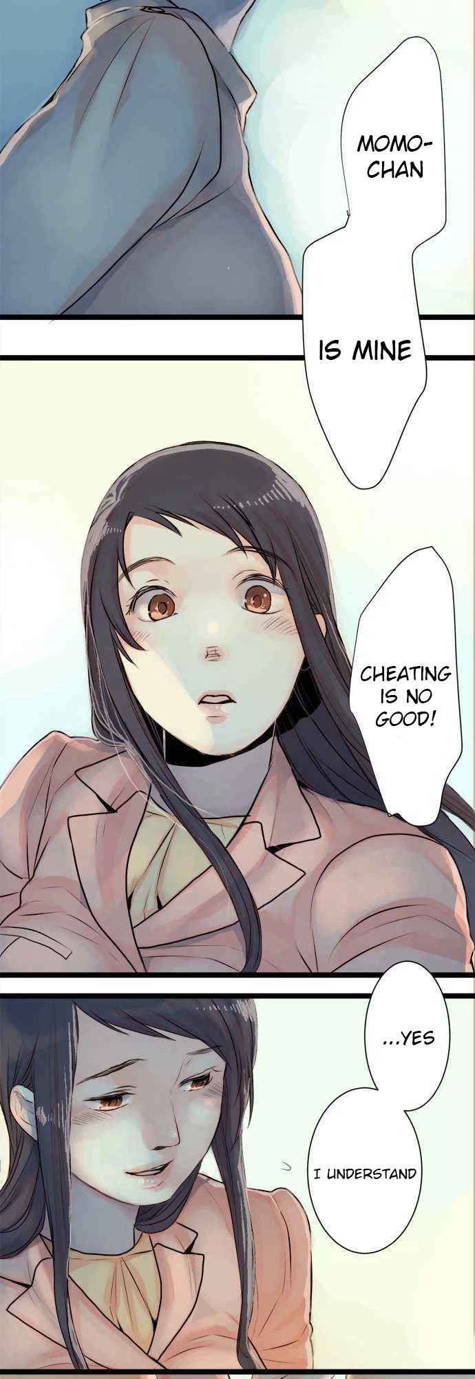Suimitsutou Ha  Shoujo Ni Kajirareru Chapter 28 page 14 - Chapter 28: Momo-chan is Mine