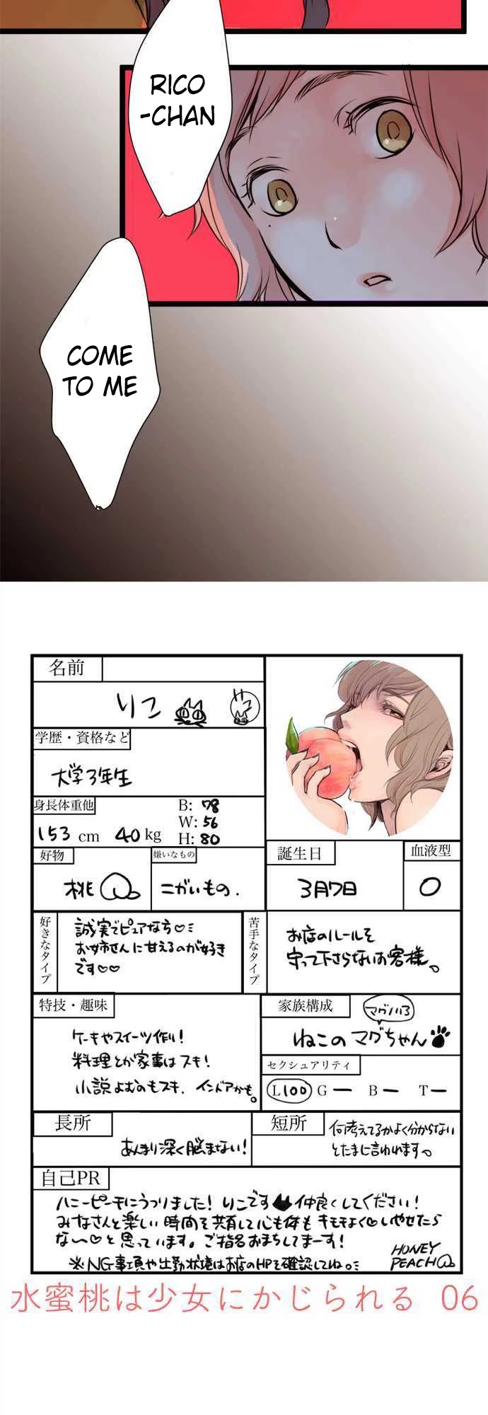 Suimitsutou Ha  Shoujo Ni Kajirareru Chapter 6 page 7 - Chapter 6: It's All Over...