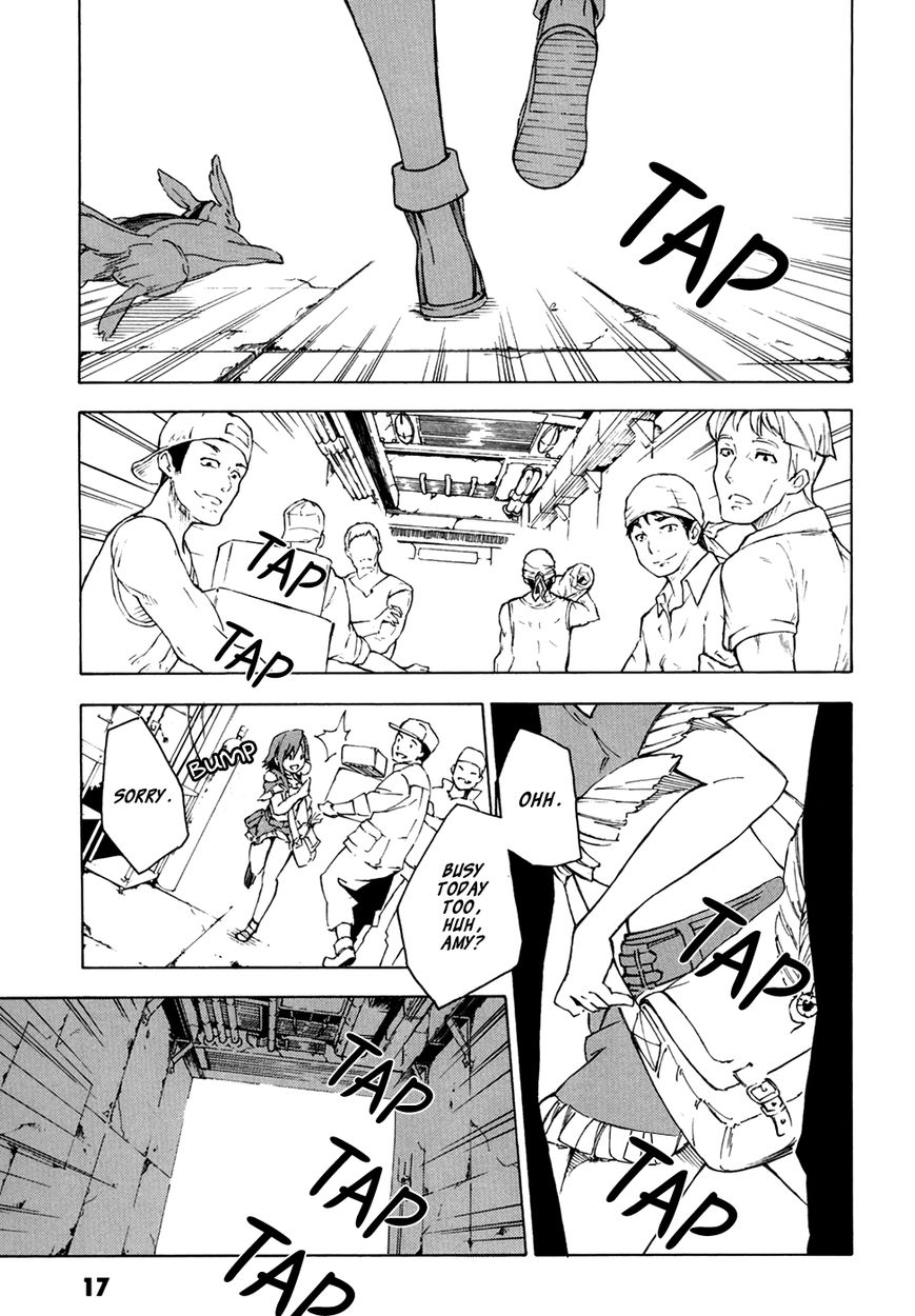 Suisei no Gargantia Chapter 1 page 18 - Chapter 1 : Castaway