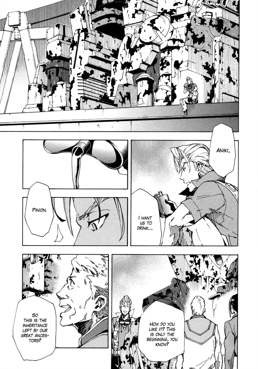 Suisei no Gargantia Chapter 10 page 10 - Chapter 10 : A Battle for Whose Sake?