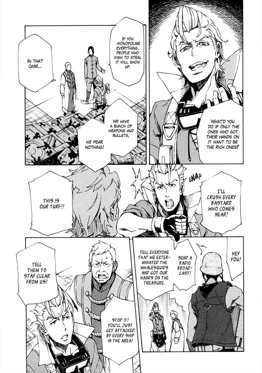 Suisei no Gargantia Chapter 10 page 12 - Chapter 10 : A Battle for Whose Sake?