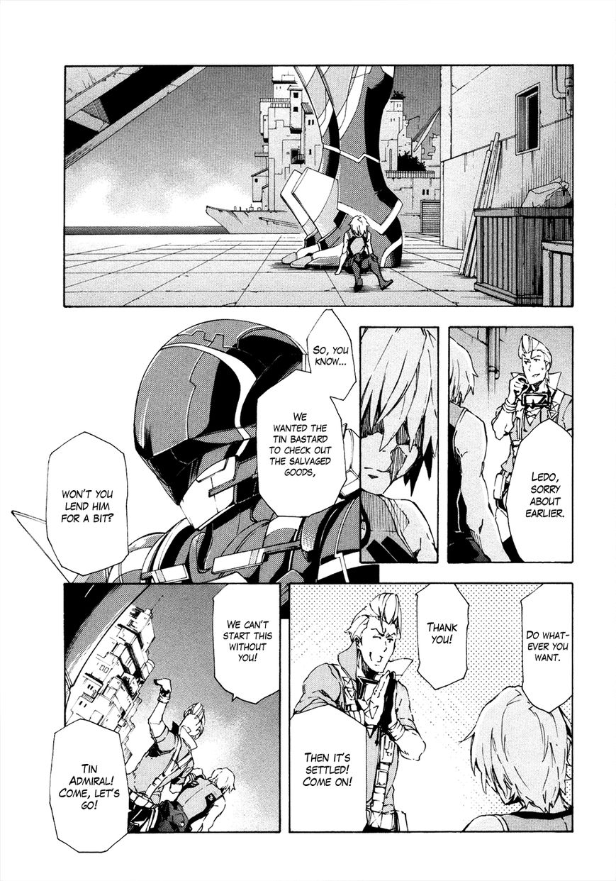 Suisei no Gargantia Chapter 10 page 24 - Chapter 10 : A Battle for Whose Sake?