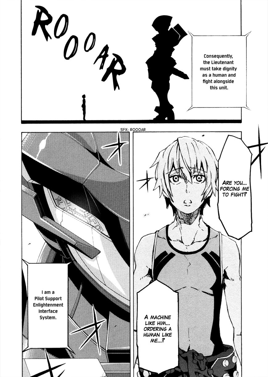 Suisei no Gargantia Chapter 10 page 35 - Chapter 10 : A Battle for Whose Sake?