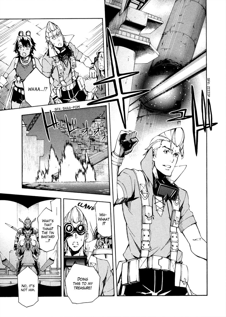 Suisei no Gargantia Chapter 11 page 10 - Chapter 11 : Ambition Island