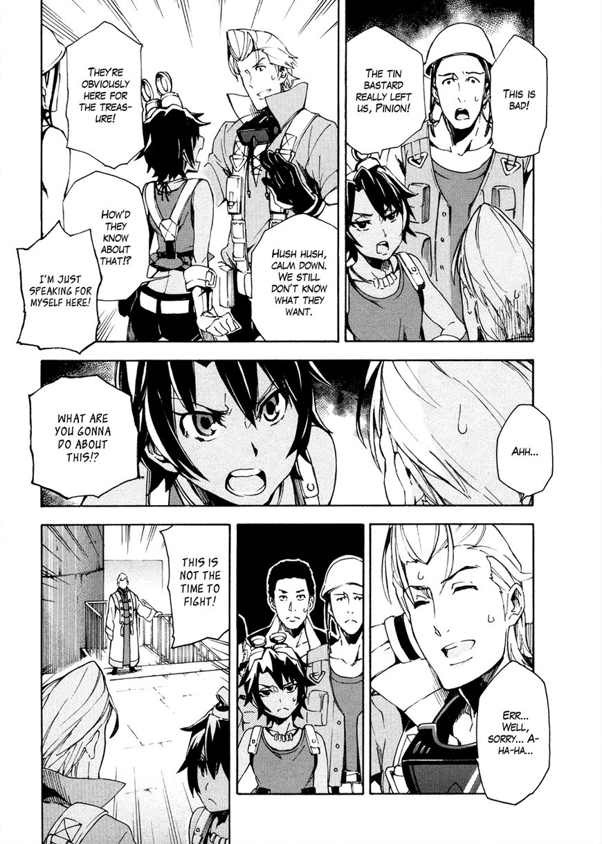Suisei no Gargantia Chapter 11 page 17 - Chapter 11 : Ambition Island