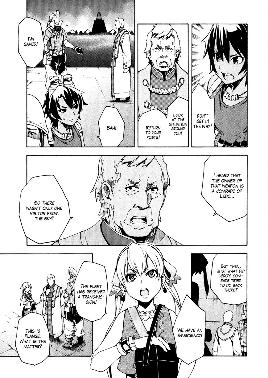 Suisei no Gargantia Chapter 11 page 18 - Chapter 11 : Ambition Island