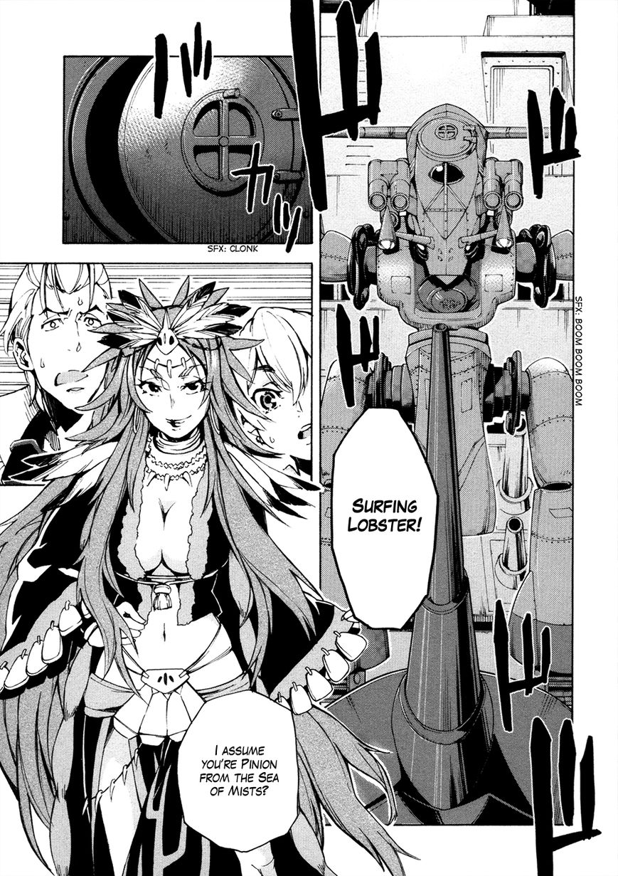 Suisei no Gargantia Chapter 11 page 22 - Chapter 11 : Ambition Island