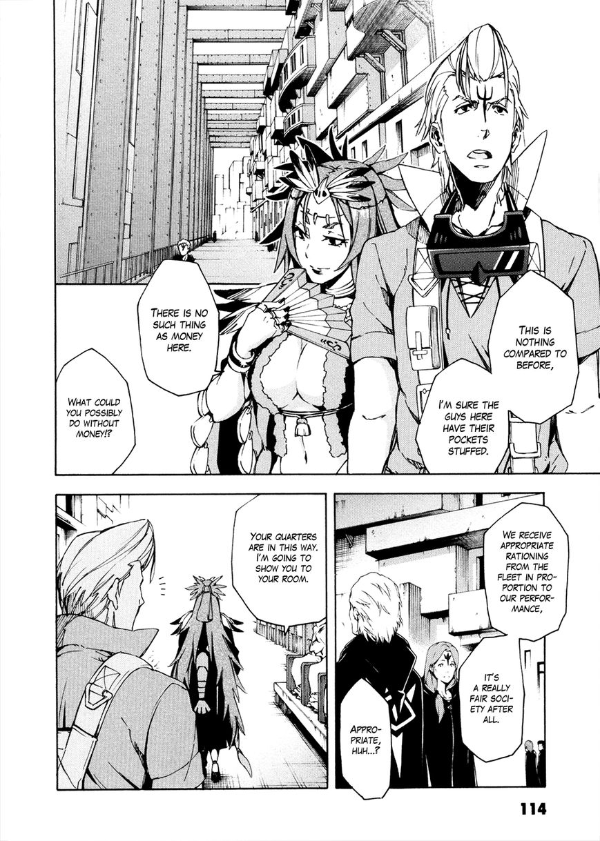 Suisei no Gargantia Chapter 11 page 35 - Chapter 11 : Ambition Island