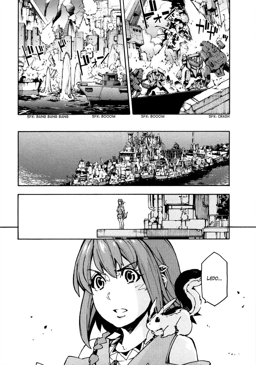Suisei no Gargantia Chapter 13 page 5 - Chapter 13 : The Green's Planet Legend [END]