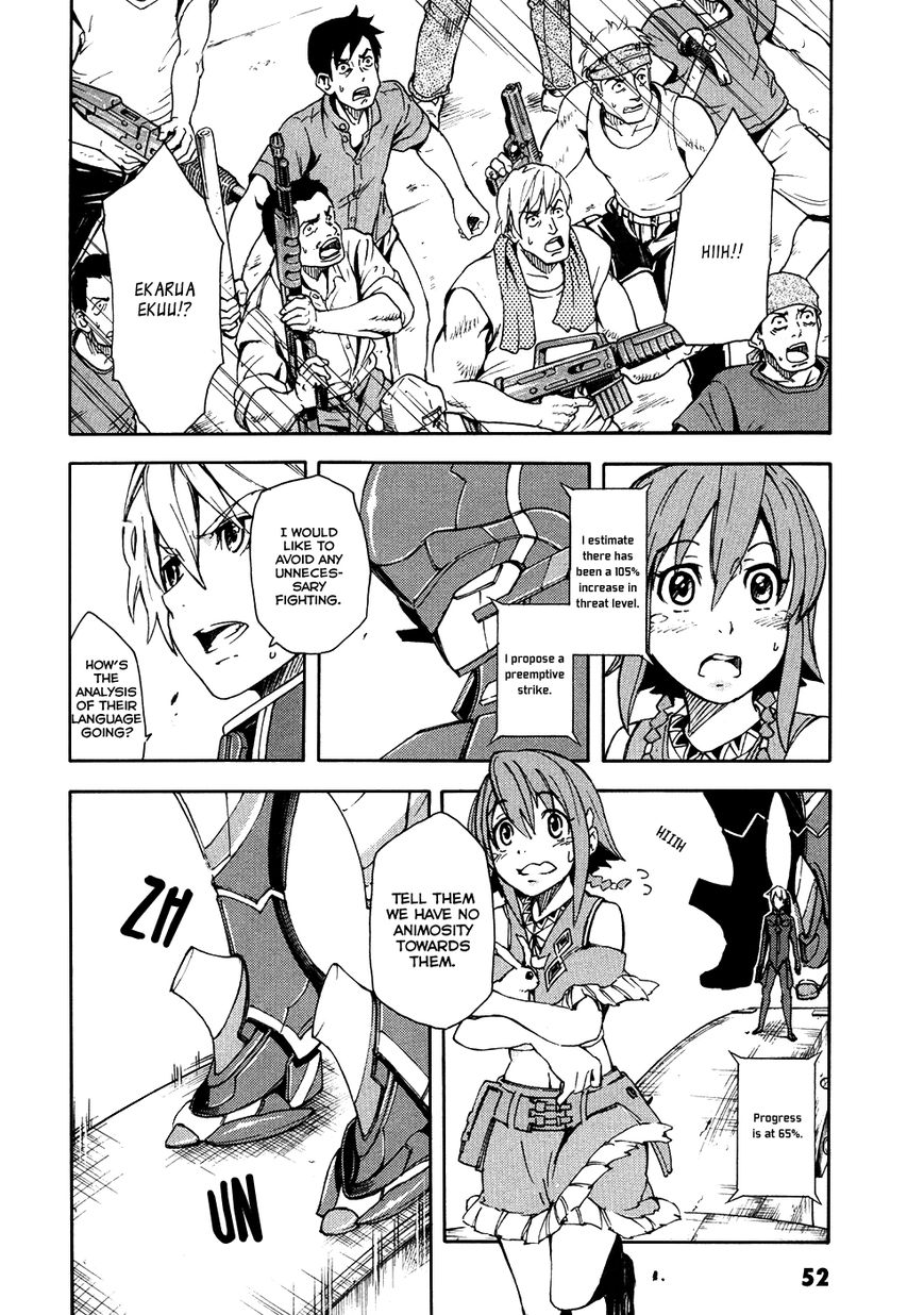 Suisei no Gargantia Chapter 2 page 8 - Chapter 2 : The Planet Where it Began