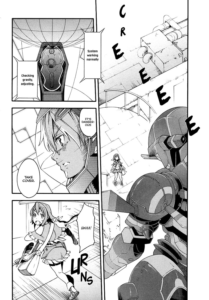 Suisei no Gargantia Chapter 3 page 9 - Chapter 3 : Anihilation Light