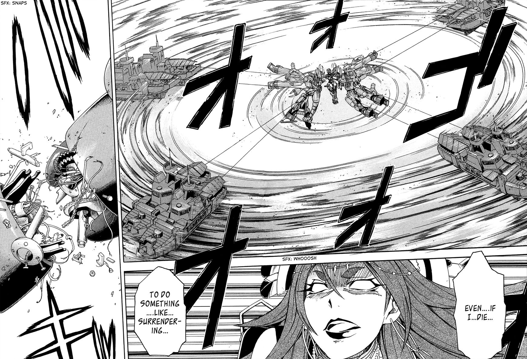 Suisei no Gargantia Chapter 4 page 37 - Chapter 4 : The Vile Empress