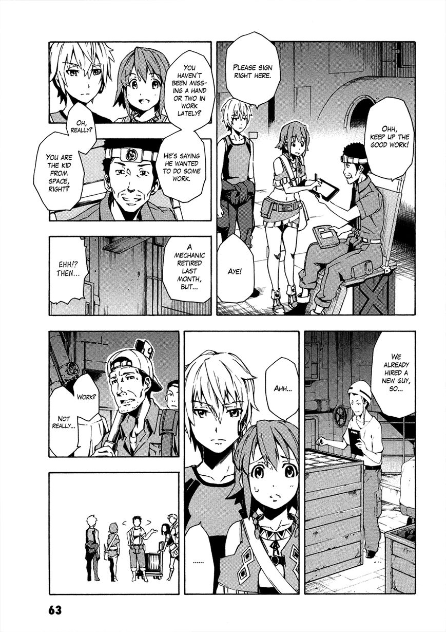 Suisei no Gargantia Chapter 6 page 10 - Chapter 6 : A Calm Day