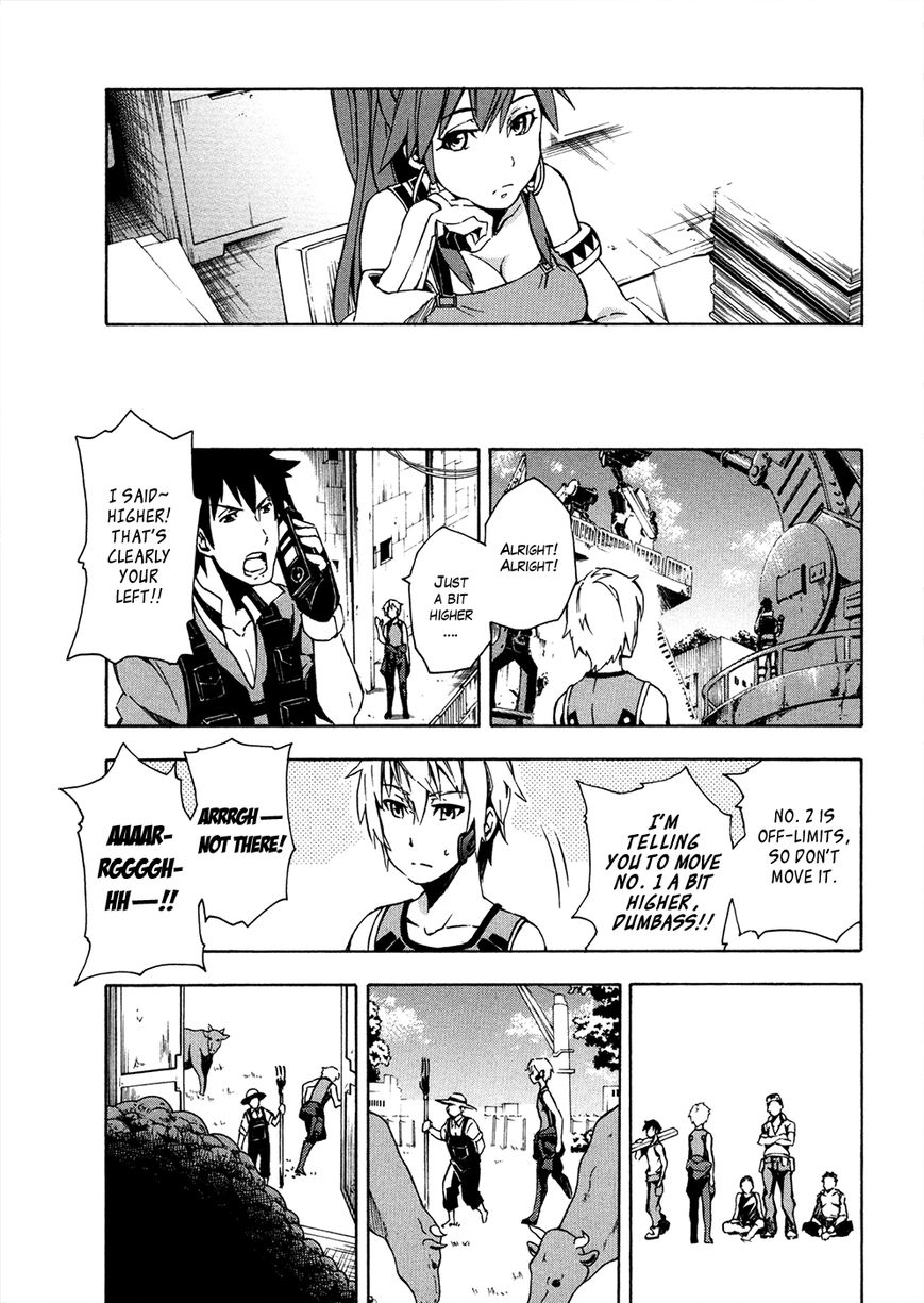Suisei no Gargantia Chapter 6 page 12 - Chapter 6 : A Calm Day