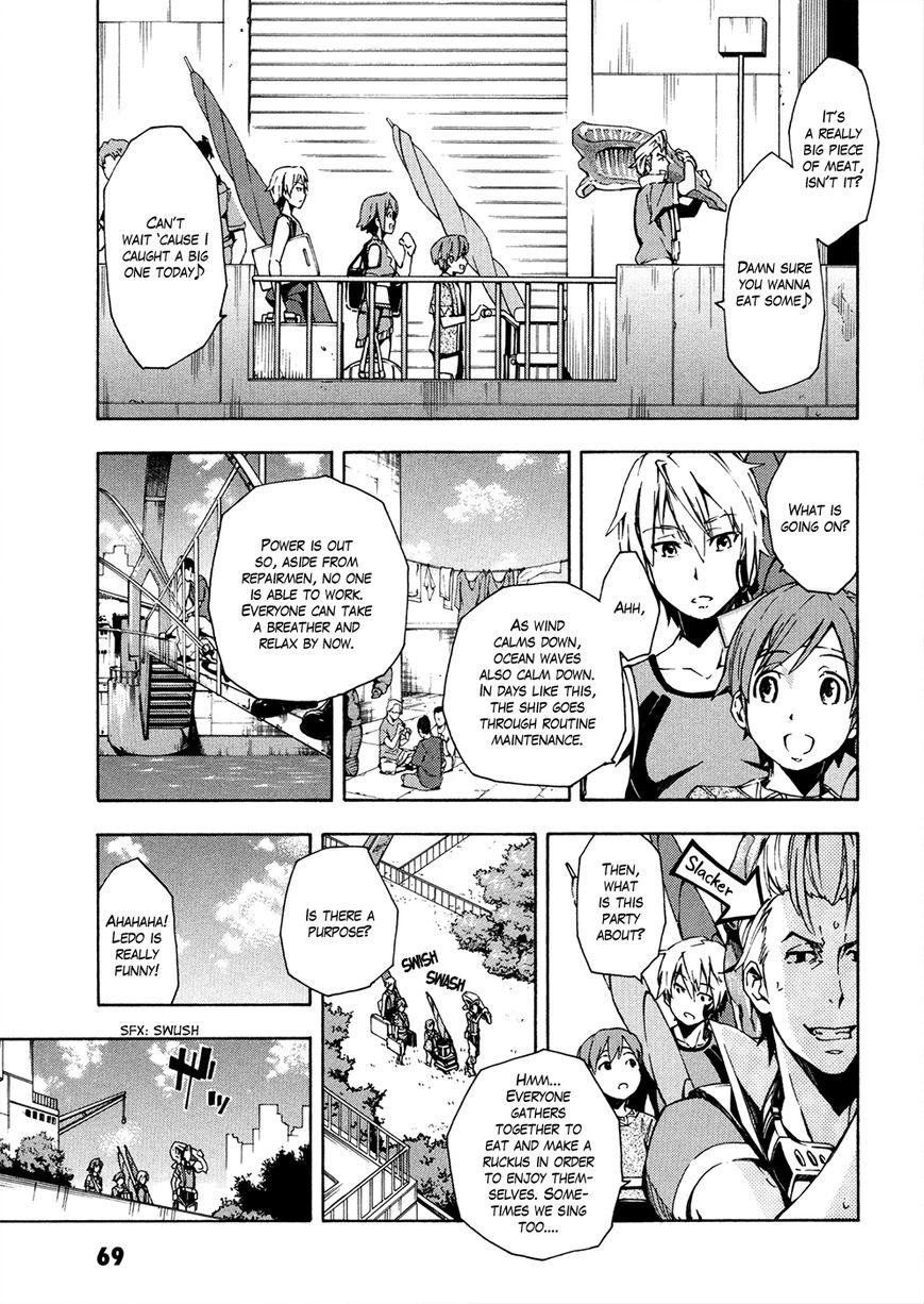 Suisei no Gargantia Chapter 6 page 16 - Chapter 6 : A Calm Day