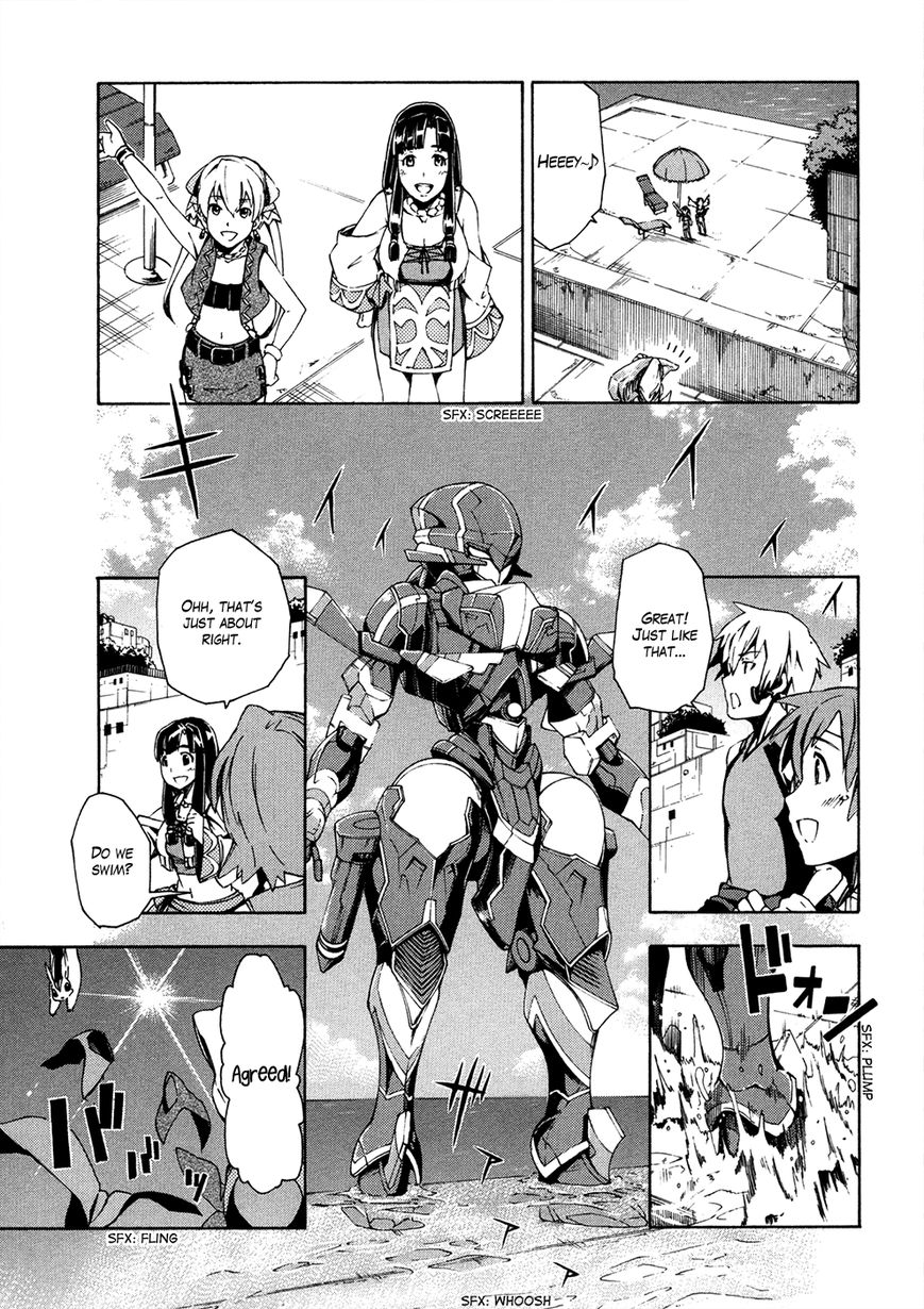 Suisei no Gargantia Chapter 6 page 18 - Chapter 6 : A Calm Day