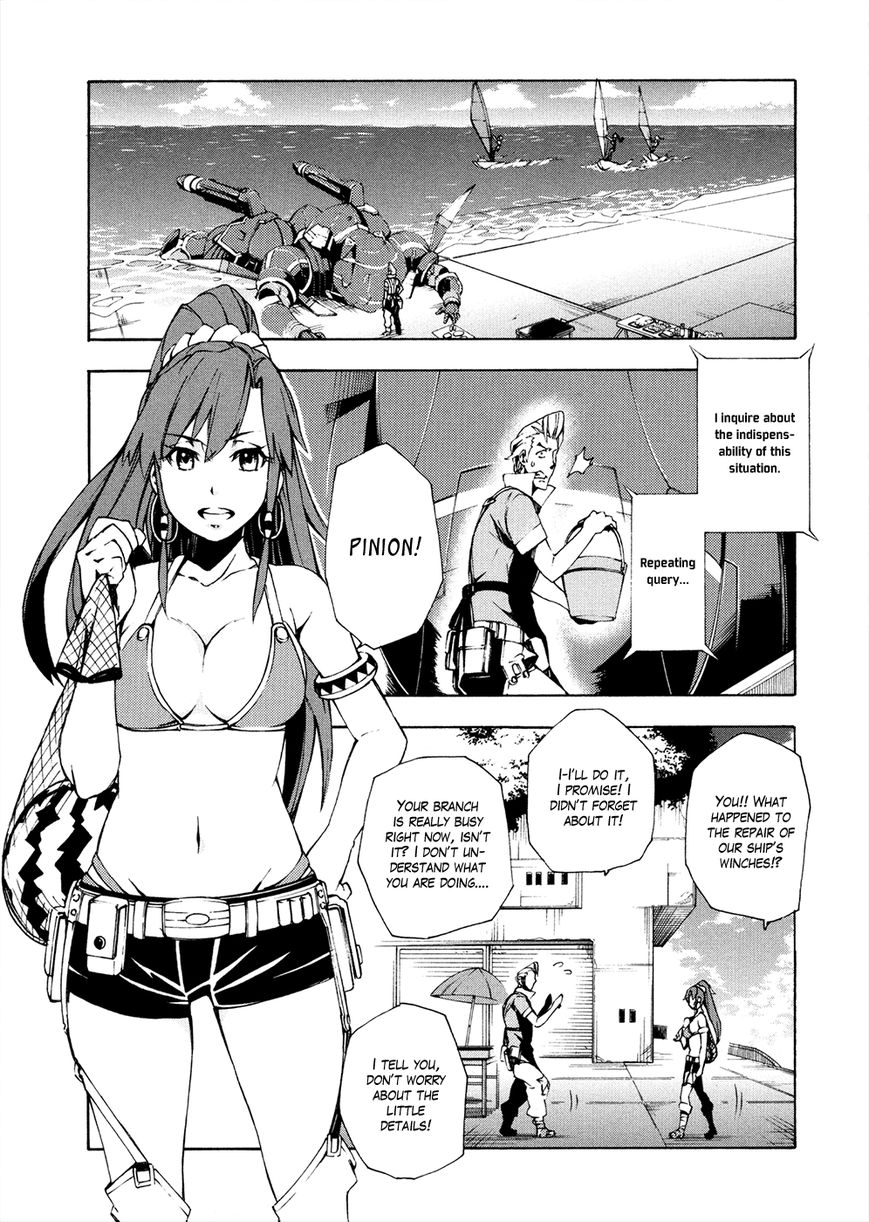 Suisei no Gargantia Chapter 6 page 28 - Chapter 6 : A Calm Day