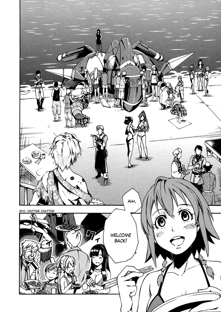Suisei no Gargantia Chapter 6 page 35 - Chapter 6 : A Calm Day