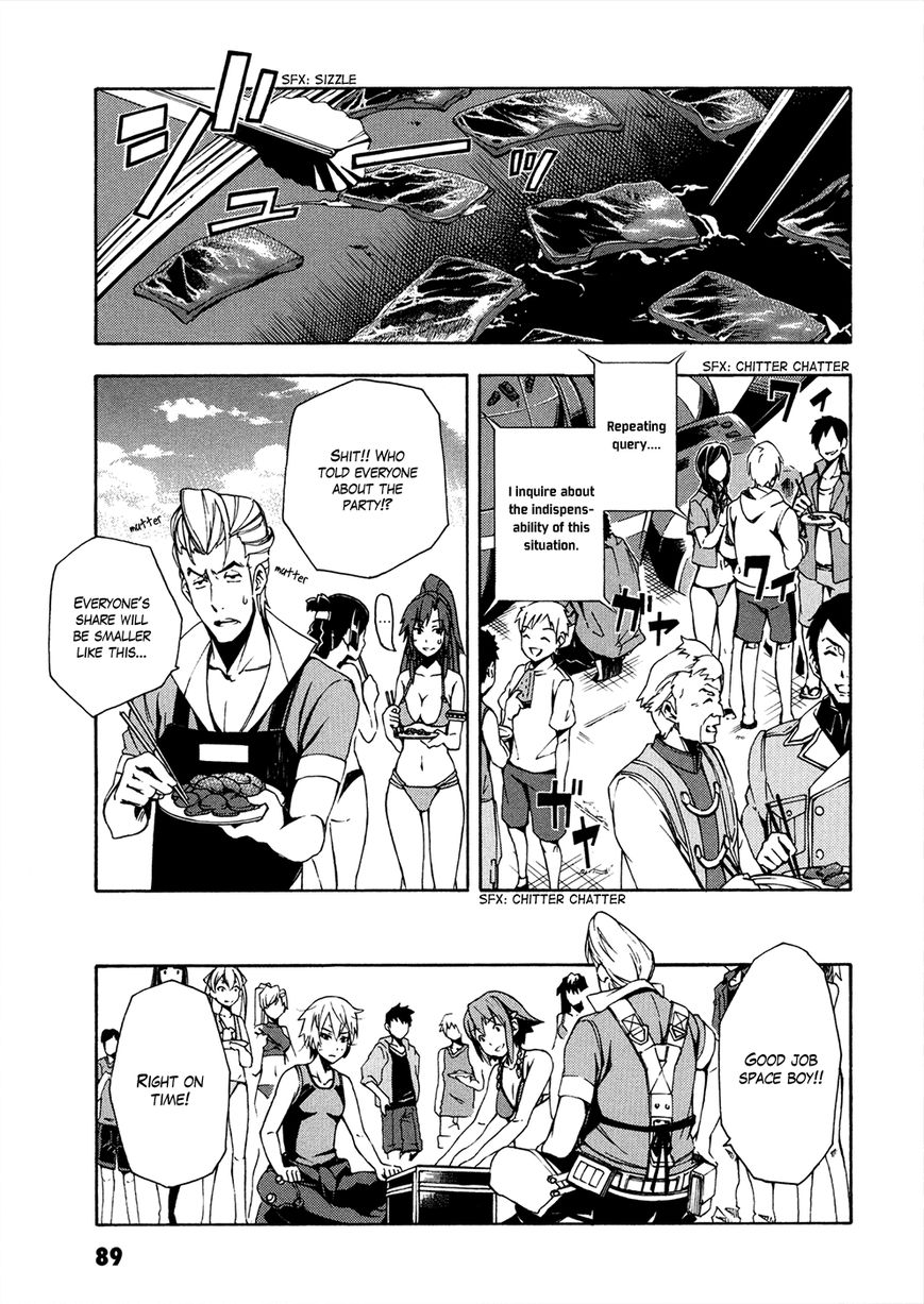Suisei no Gargantia Chapter 6 page 36 - Chapter 6 : A Calm Day